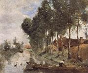 Jean Baptiste Simeon Chardin Landscape at Arleux du Nord oil painting